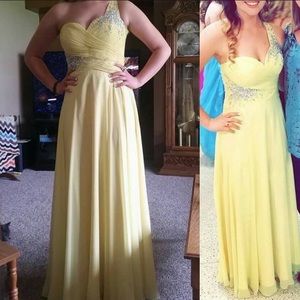 Prom dress! Fun, good flow, fun, cross back